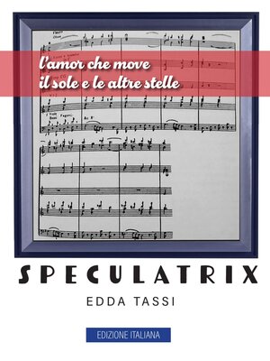 cover image of Speculatrix (Edizione Italiana)